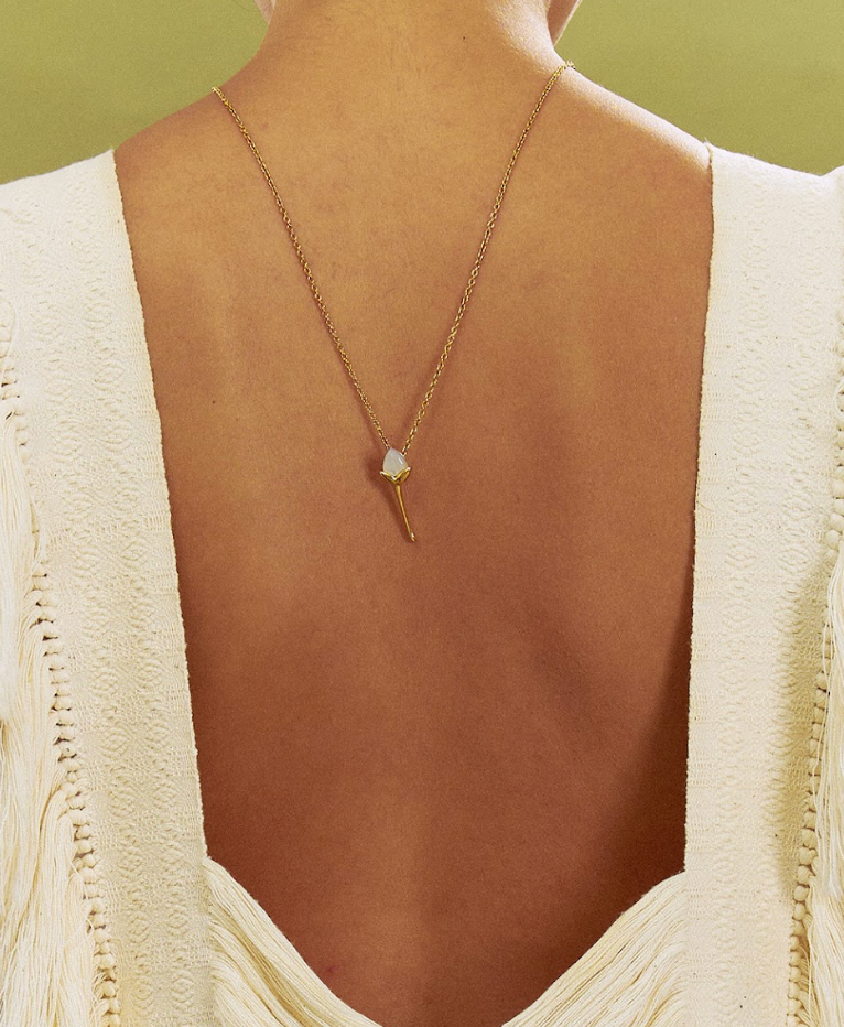Jasmine Bud Necklace - 18"