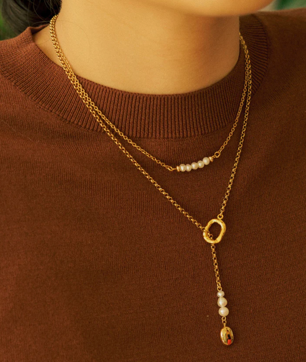 Sinulid Necklace 18"