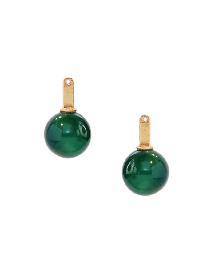 Bead Drops in Jade