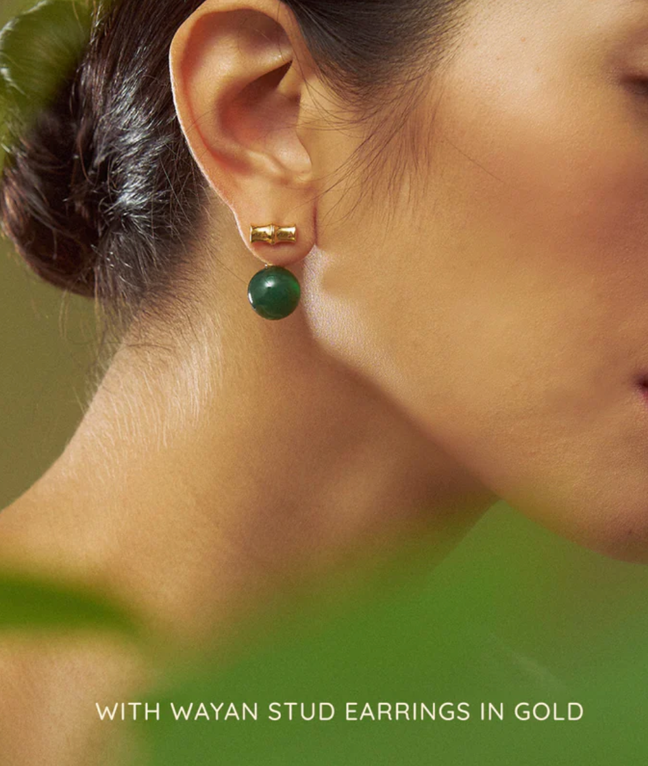 Bead Drops in Jade