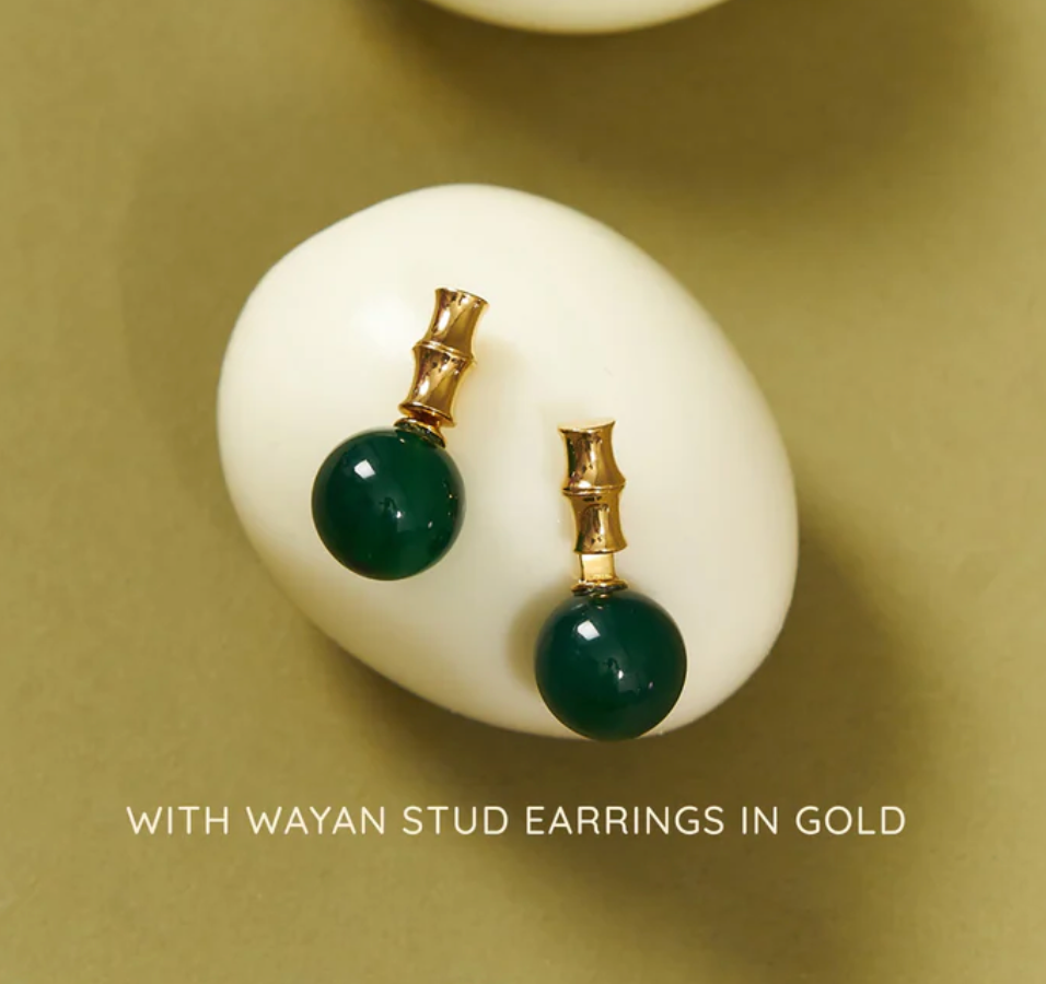 Bead Drops in Jade