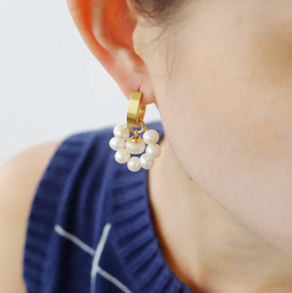 Bubble Charms in Mother of Pearl