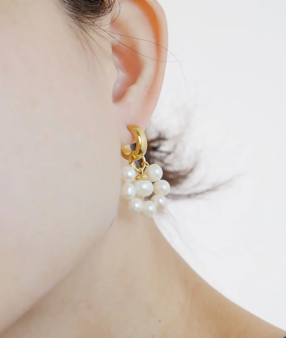 Bubble Charms in Mother of Pearl