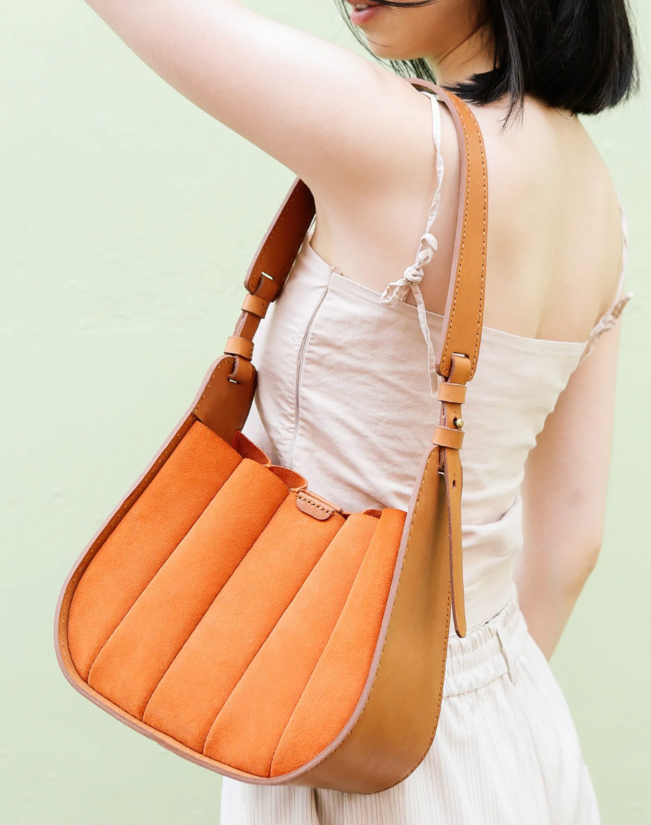 Pumpkin Midi in Orange