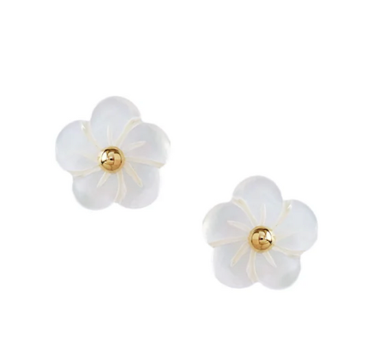 Chuchi Earrings in Mother of Pearl