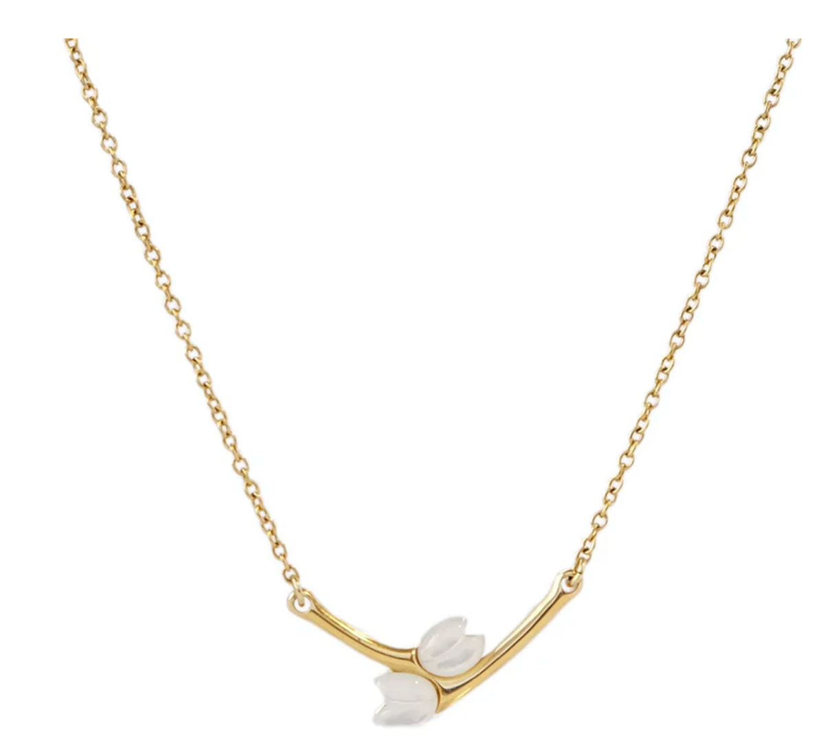 Jasmin Twin Necklace 18"