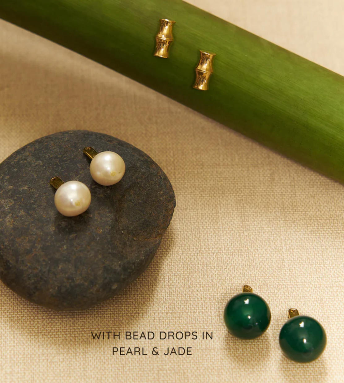 Bead Drops in Pearl