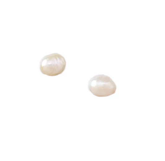 Baroque Pearl Stud Earrings