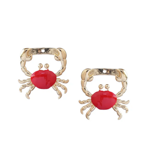 Tong Tong Drop in Red With Baroque Pearl