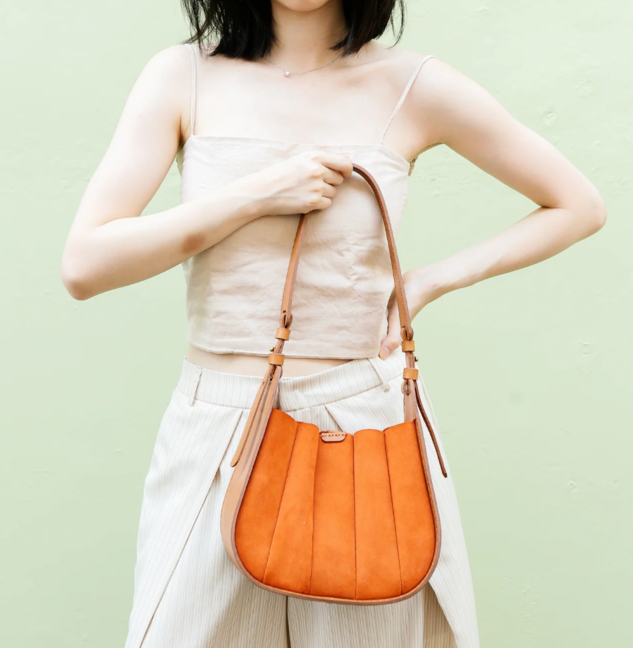 Pumpkin Midi in Orange